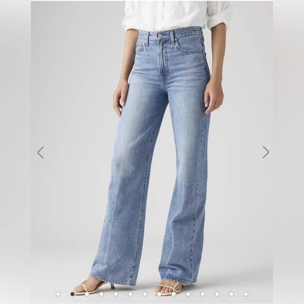 NWOT Levi RIBCAGE WIDE LEG High-Rise - Picture 1 of 4